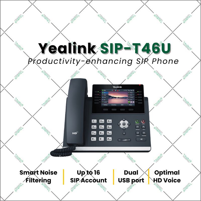 Yealink SIP-T46U Revolutionary SIP Phone for Enhancing Productivity