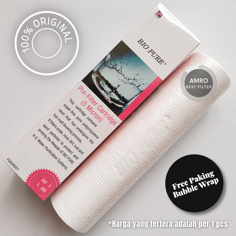 Bio Pure Pre Filter Cartridge 5 Micron