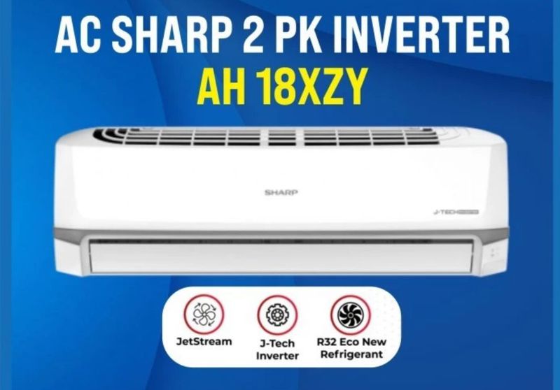 AC Sharp 2pk + pemasangan