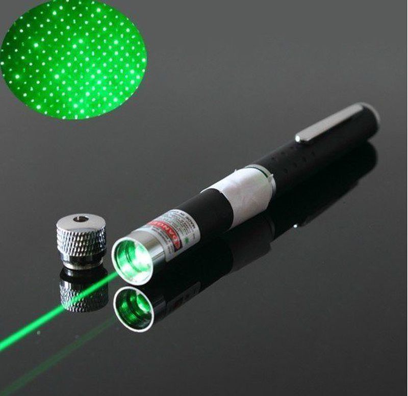 Green Laser Pointer A Laser Hijau Green Laser Mw