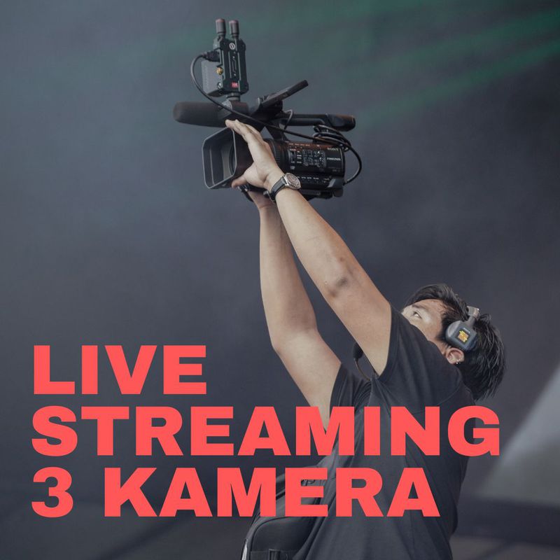 Live Streaming 3 Kamera