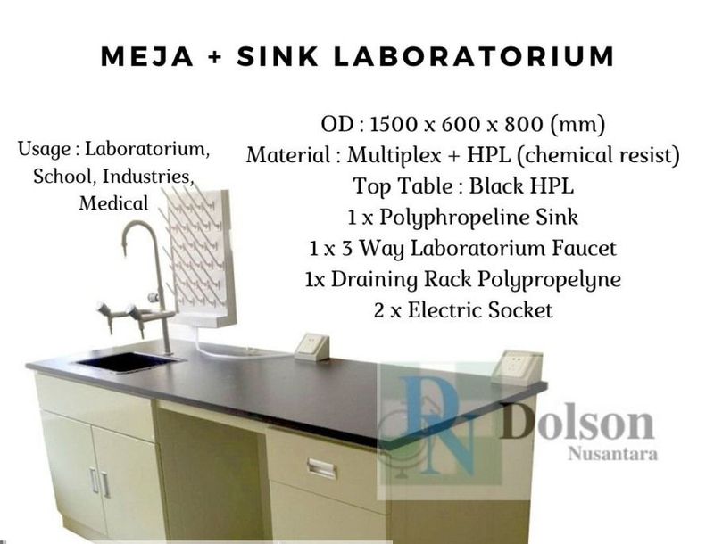 Wastafel Laboratorium