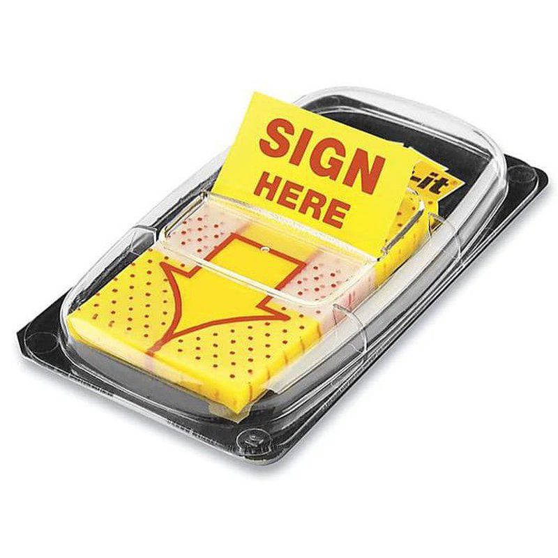 Pos-It Sign Here