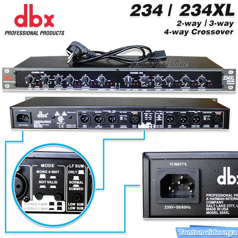 DAP DCP-26 MKII crossover numérique