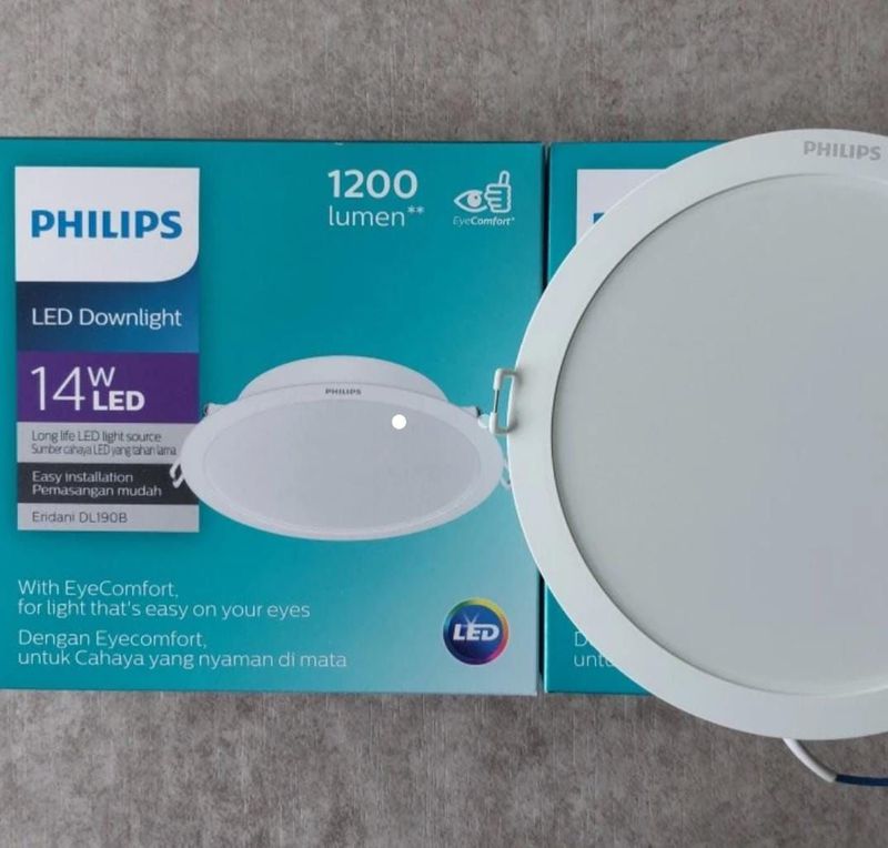 Lampu Downlight LED phillips 14 watt