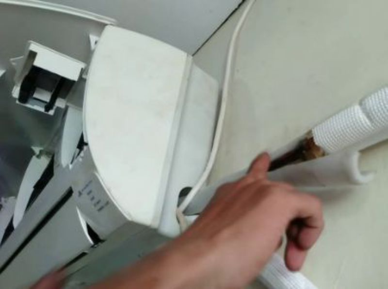 pengecekan kebocoran pipa ac