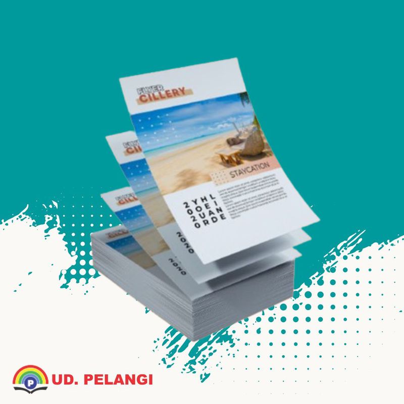 CETAK LEAFLET A4