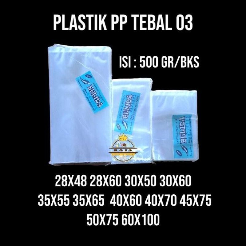 Plastik PP - 30x50