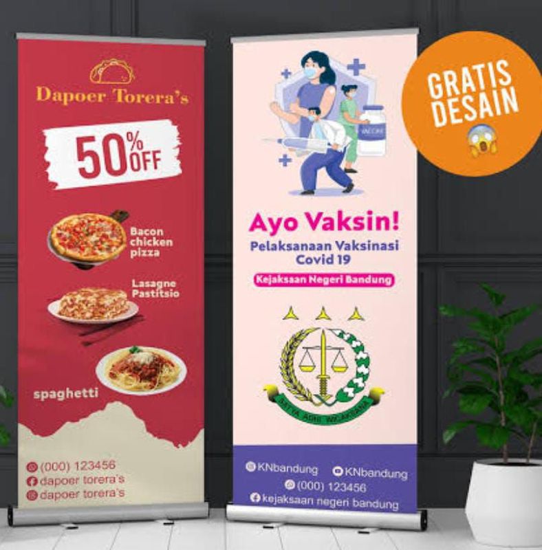 Roll Banner 160cm x 60cm