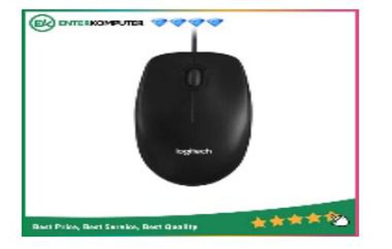 Logitech M100r Optical Mouse USB - Black