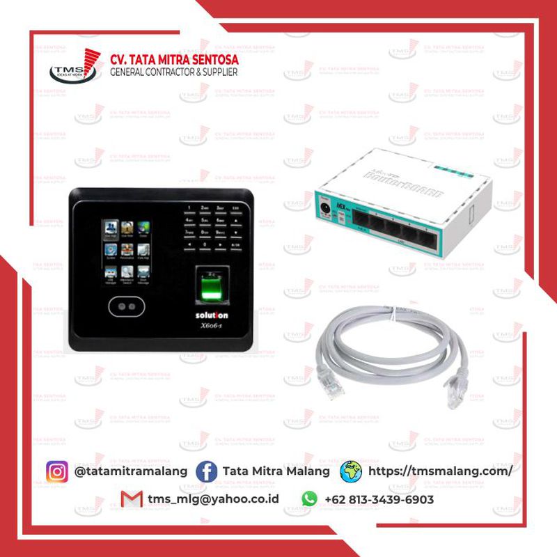 Mesin Absensi Fingerprint Solution X606- S
