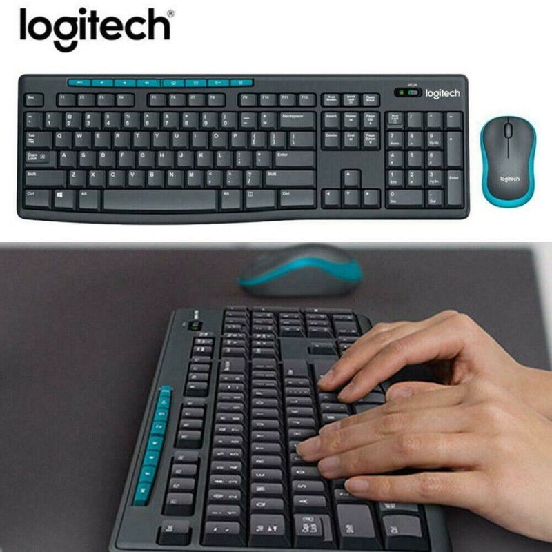 Keyboard Mouse Wireless Logitech MK275 Original