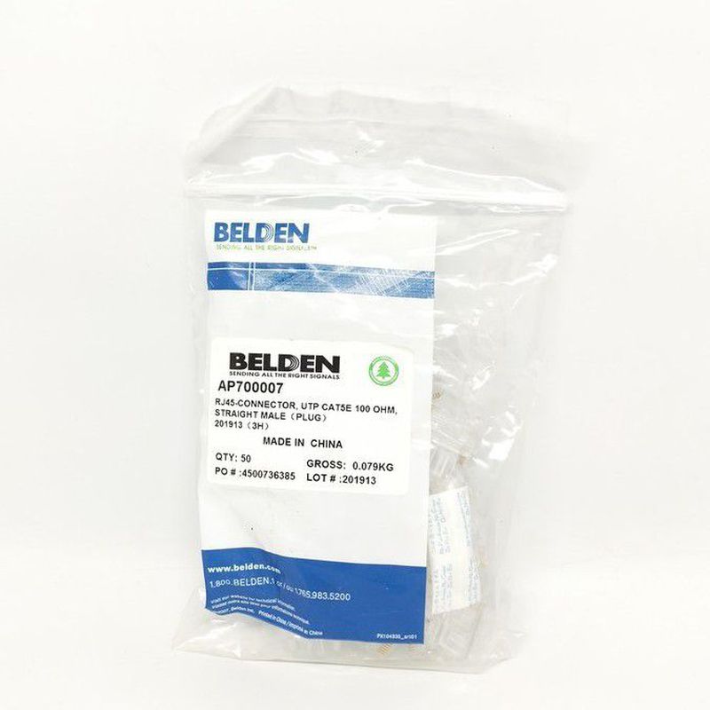 CONNECTOR RJ45 BELDEN CAT5