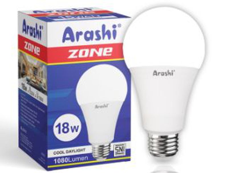 Arashi Lampu Led Zone Watt Cdl Cahaya Putih