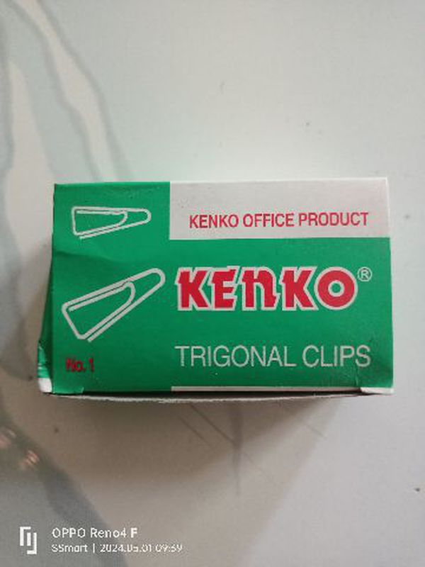 Trigonal Clips Paper Clips No Kenko