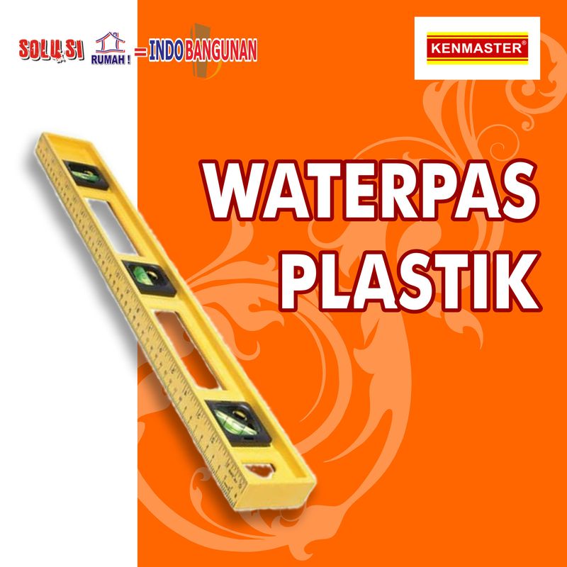 KENMASTER - WATERPAS PLASTIK/ PENGUKUR - 16 IN