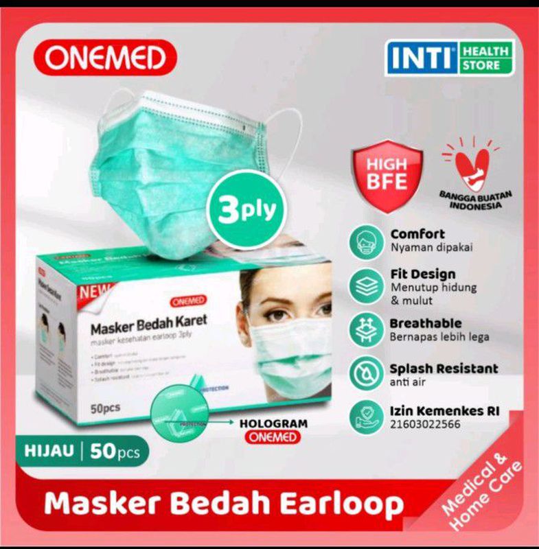 Masker 3 ply