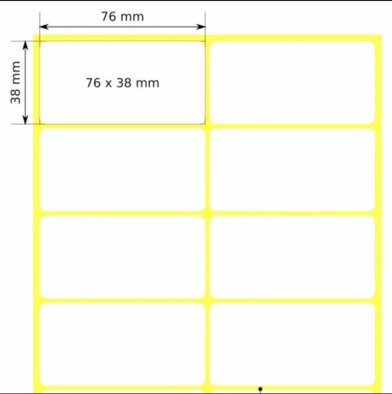 KERTAS LABEL