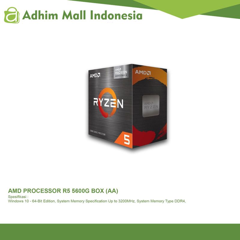 AMD PROCESSOR R5 5600G BOX (AA)