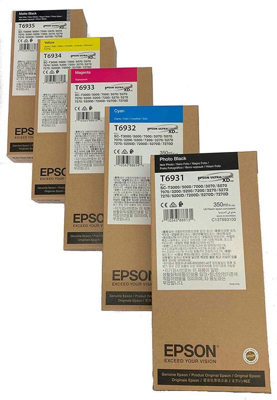 Tinta Epson untuk T3270 / T5270 / T7270 - Black