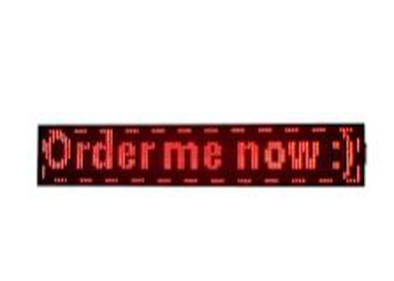 Running Text 2M X 20CM