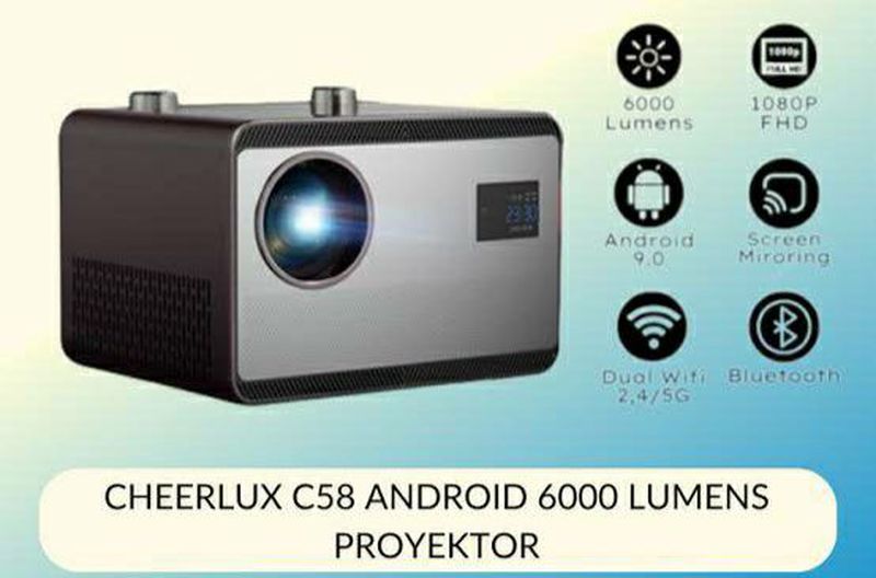 LED Proyektor Cheerlux C58