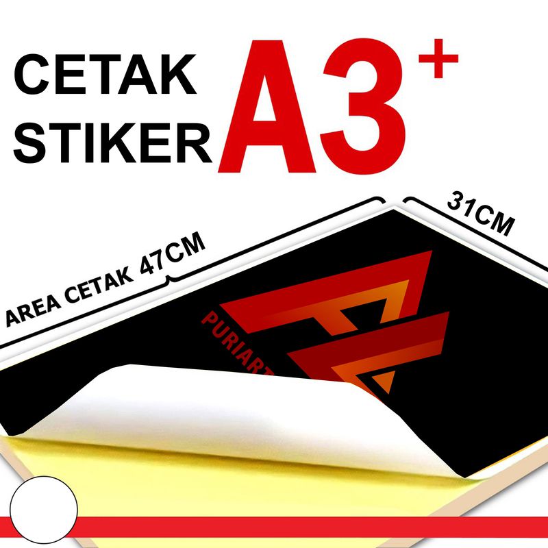 STIKER VINIL A3+