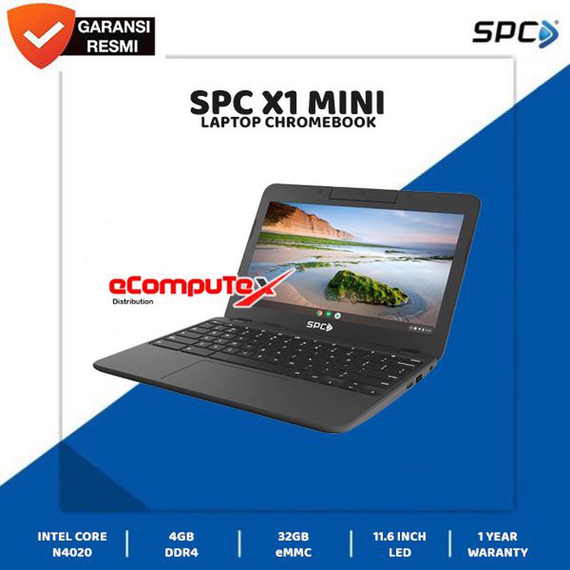 Laptop SPC Chromebook X1 Mini - N4020 4GB 32GB 11.6