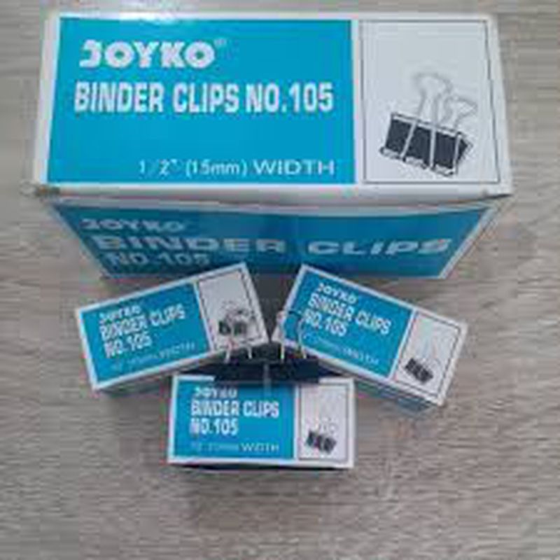 Binder clip No. 105 (dus 1pak)