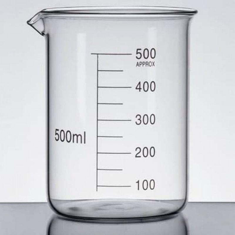 Gelas Ukur 500 mL; Beaker Glass 500 mL