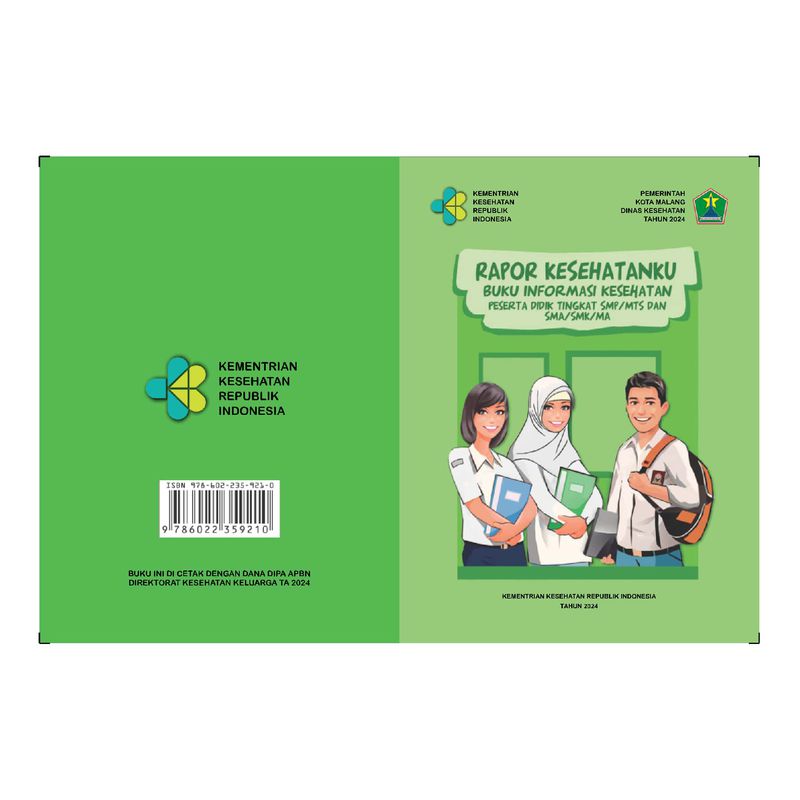 Buku Raport Kesehatanku Tingkat SMP/ MTS (Buku Informasi Kesehatanku)