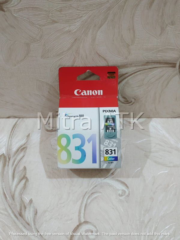 Cartridge Canon seri 831, Genuine, Colour