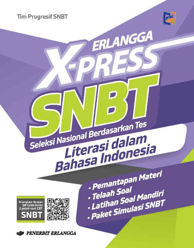ERLANGGA XPRESS SNBT LITERASI DLM BHS INDONESIA