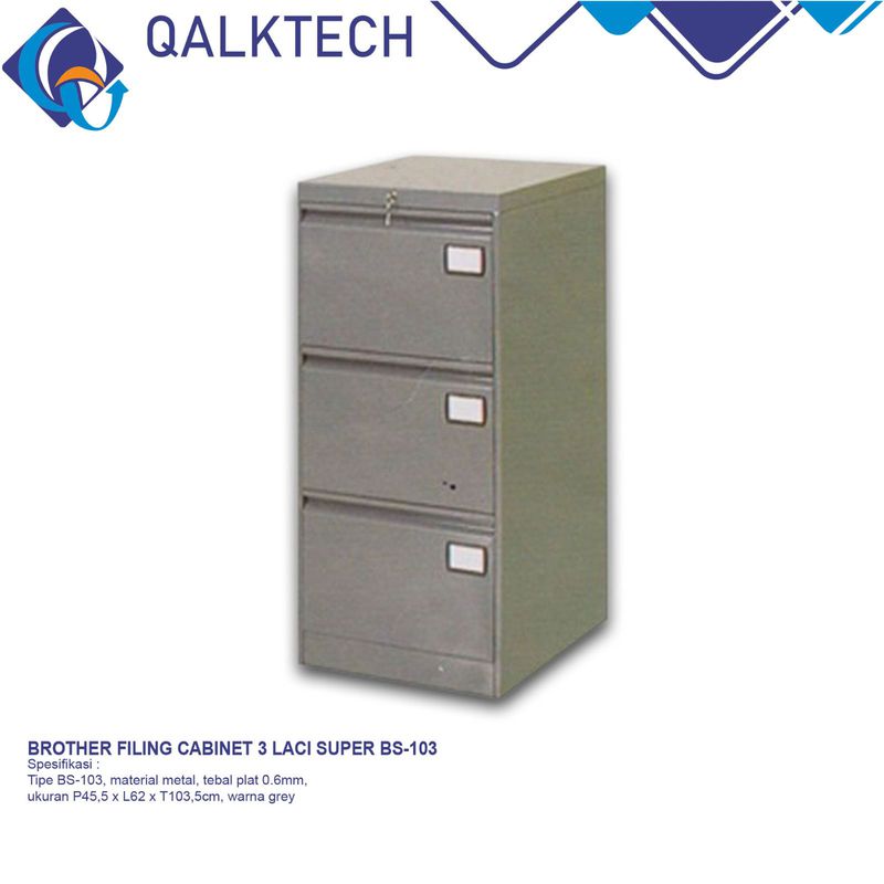 BROTHER FILING CABINET 3 LACI SUPER BS103