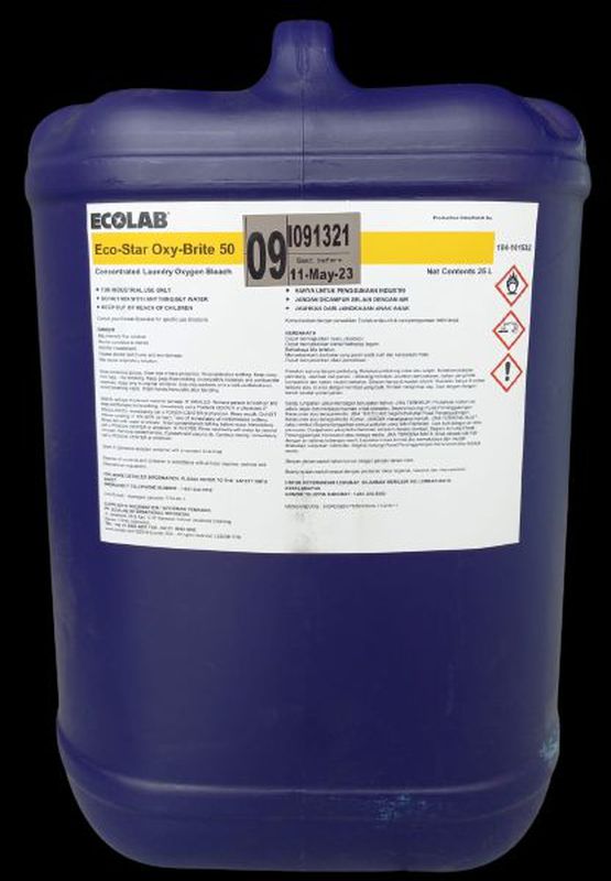 Eco Star OxyBrite (Pencerah Warna) 25LT Merek Ecolab