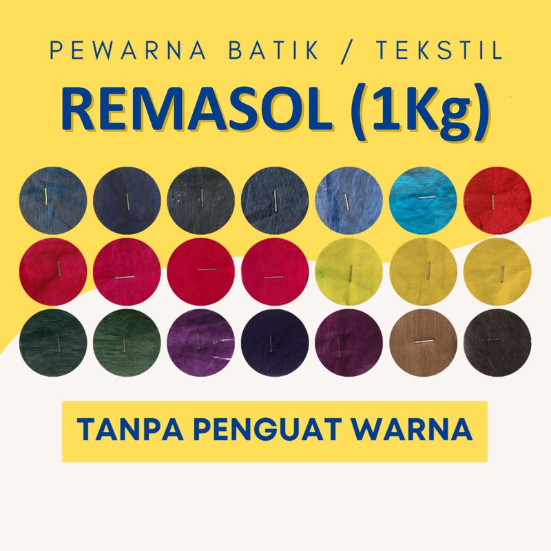 pewarna batik merk Remasol