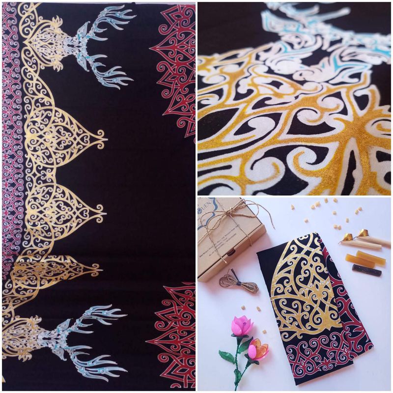 Batik Sekar Buen Kain Batik Tulis Motif Putra Samora Landscape