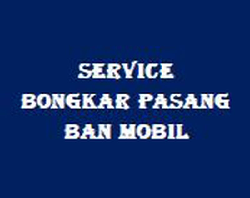 Service Mobil - Bongkar Pasang Ban Mobil (Per 1 Buah Ban)