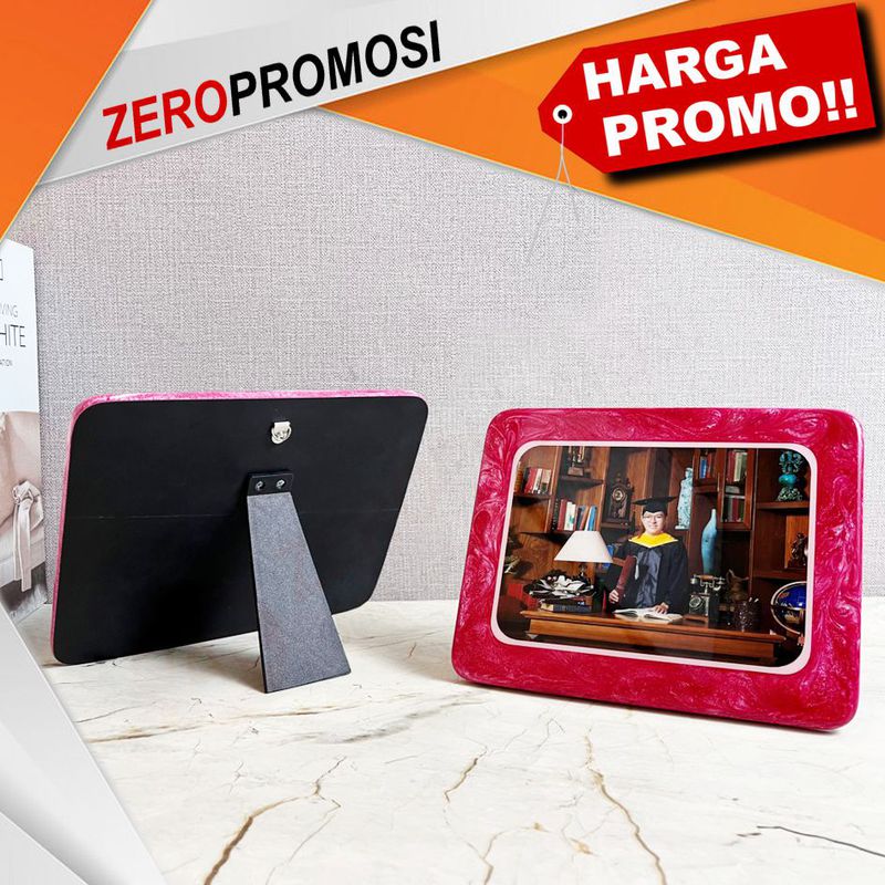 Souvenir Photoblock Glasswood Mutiara Full Warna Custom