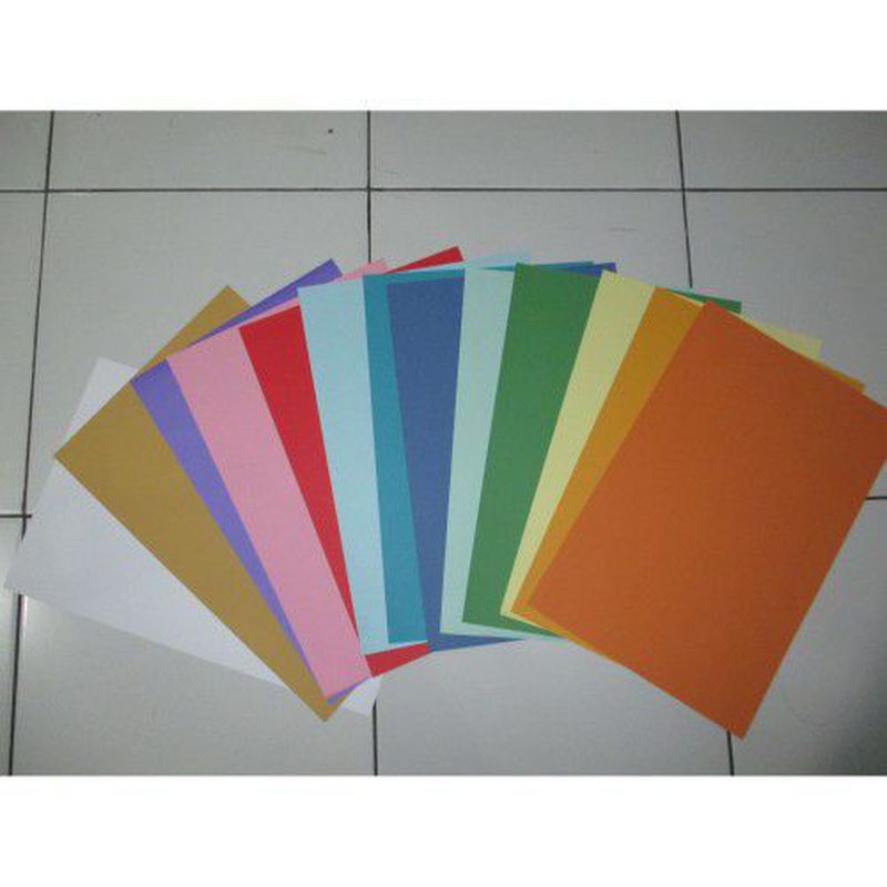 Kertas Cover - Orange