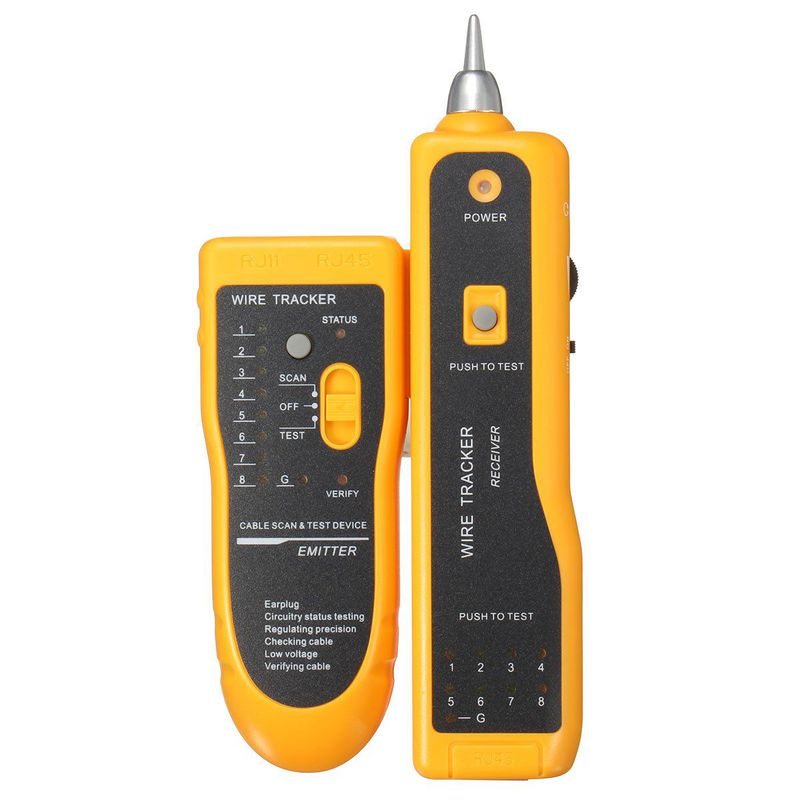 JW-360 Tester Di LAN Rete Cavo Cat5 Cat6 RJ45 UTP STP - Foto 3