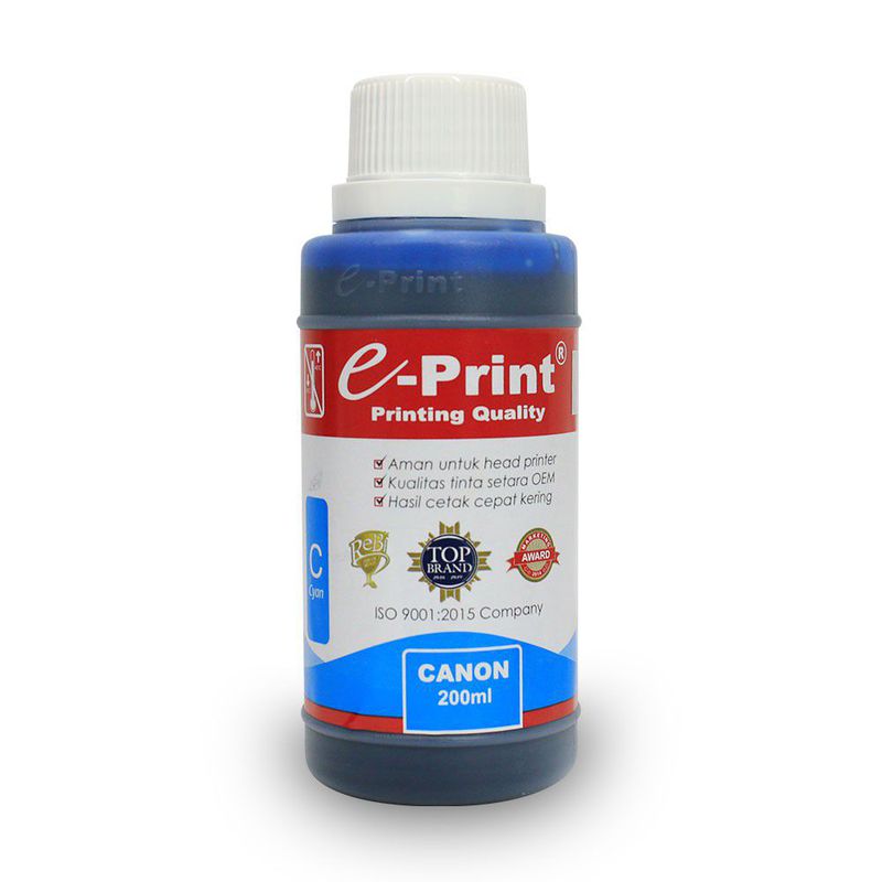 TINTA PRINTER EPSON E PRINT REGULER 200 ML CYAN
