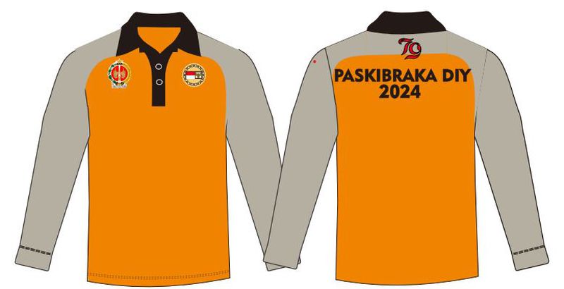 Kaos Berkerah Lengan Panjang