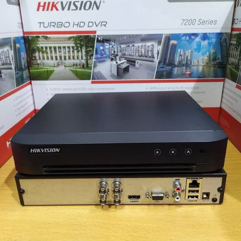 DVR HIKVISION 4 CHANEL DS-7204HQHI-M1/E