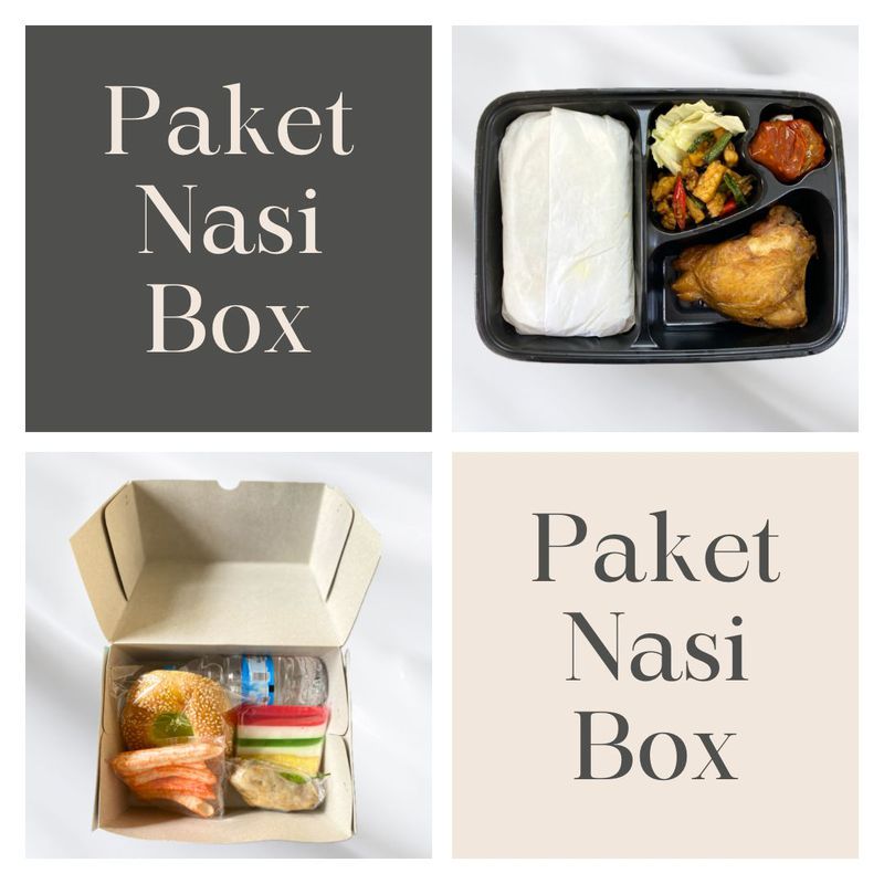 Paket Nasi Box + Snack Box 1