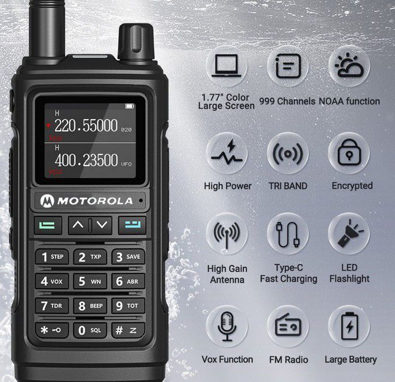 motorola-hx380-dual-band-radio-ht-walkie-talkie-waterproof-tahan-air