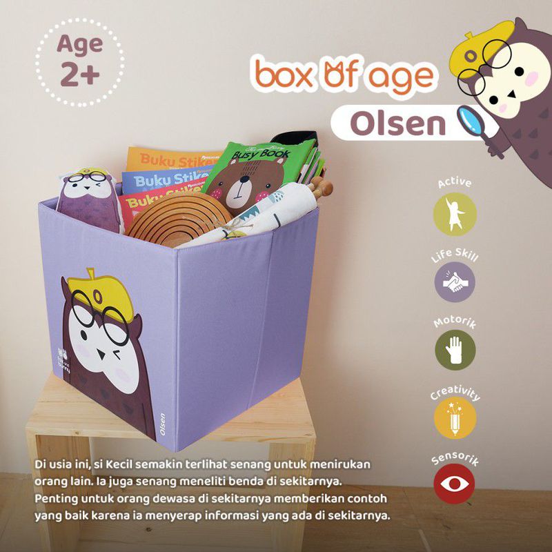 Box of Age Olsen Series - Usia 2+ Tahun