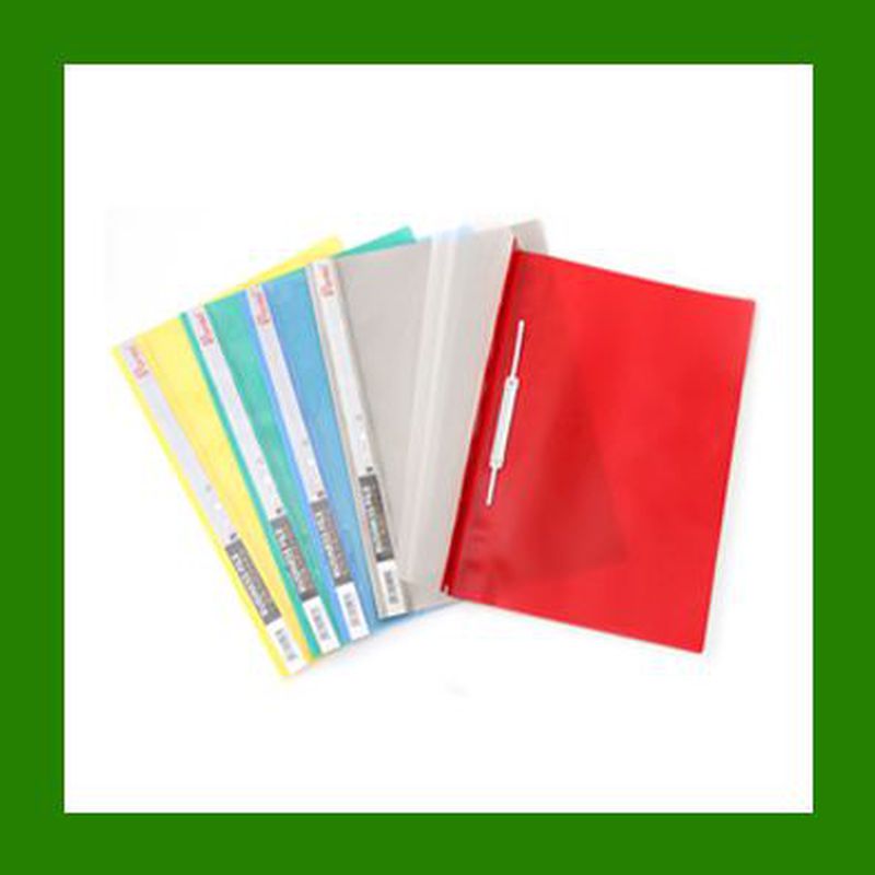 Map Plasti Business File, Atas Bening, Berbagai varian warna bisa dipilih.