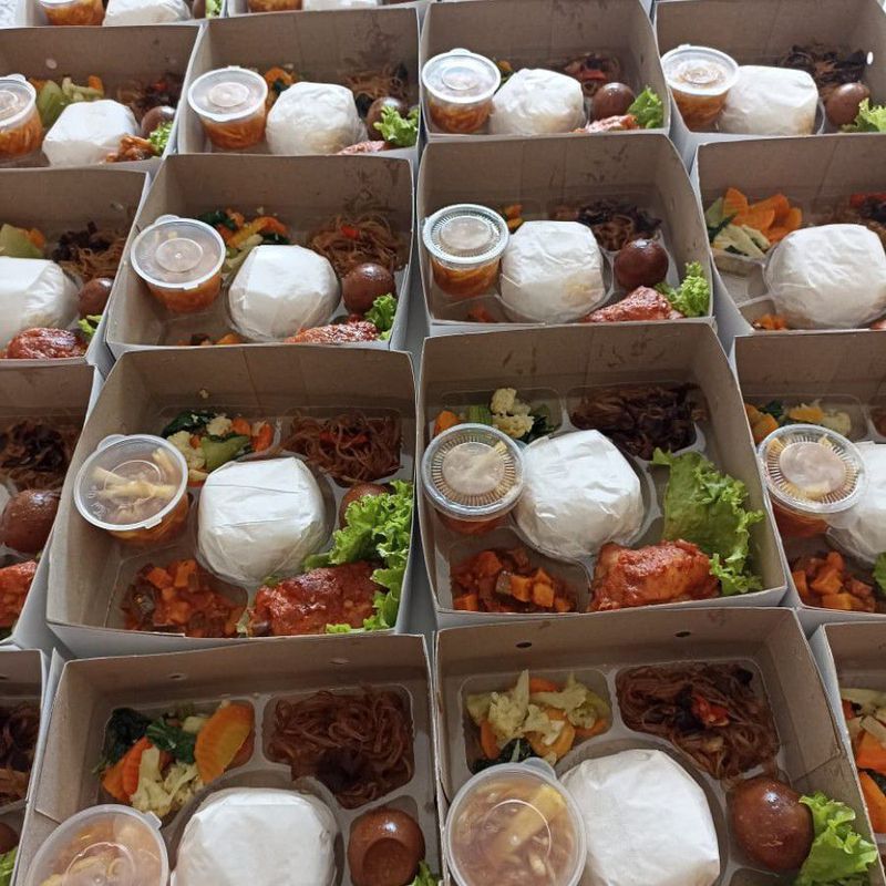Nasi Kotak Paket Lengkap