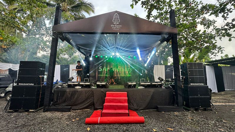 Paket panggung rigging 5x5 meter